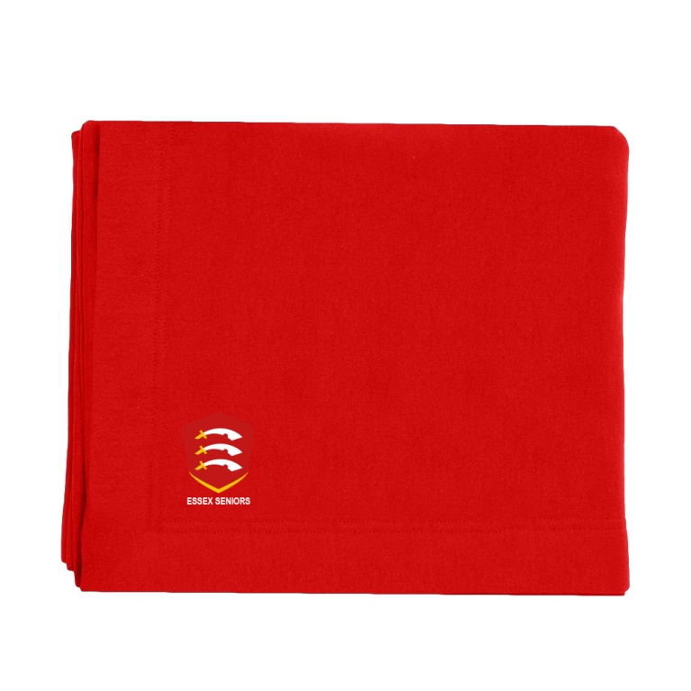 Essex Seniors - Heavy Blend Fleece Stadium Blanket - Red