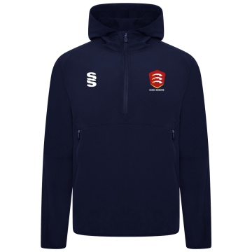 Essex CCC Seniors - Dual Elite 1/4 Zip Hoody / Rain Jacket - Unisex Fit