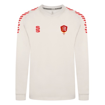 Essex CCC 50 - Blast Long Sleeve Cricket Sweater - Women's Fit