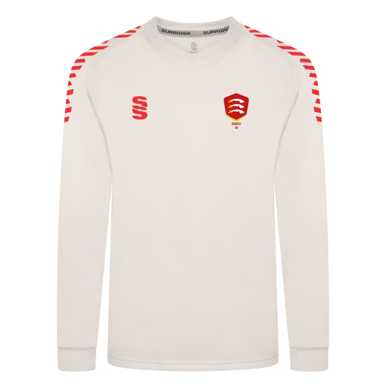 Essex CCC 50 - Blast Long Sleeve Cricket Sweater - Women's Fit