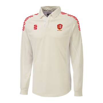 Essex CCC Seniors - Long Sleeve Shirt Cricket Shirt - Unisex Fit