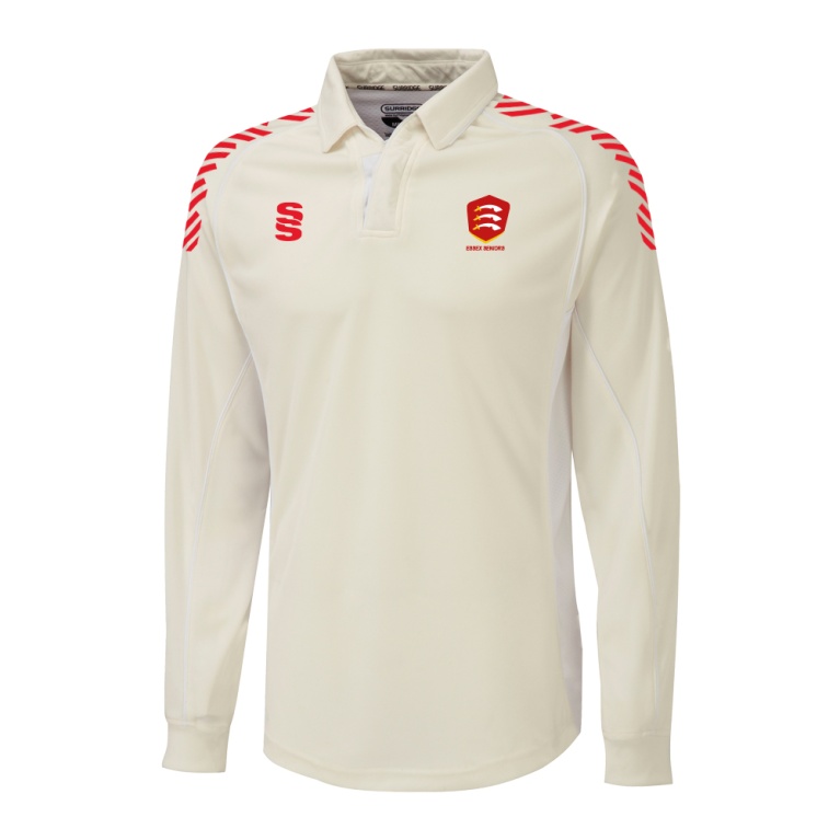 Essex CCC Seniors - Long Sleeve Shirt Cricket Shirt - Unisex Fit