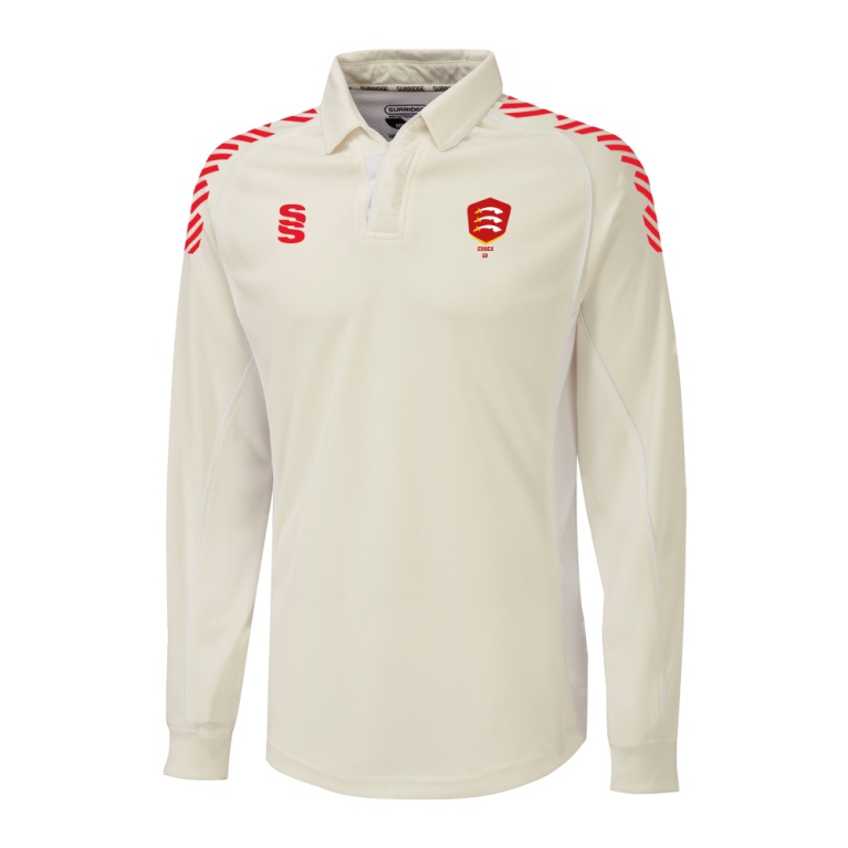 Essex CCC 50 - Long Sleeve Cricket Shirt - Unisex Fit