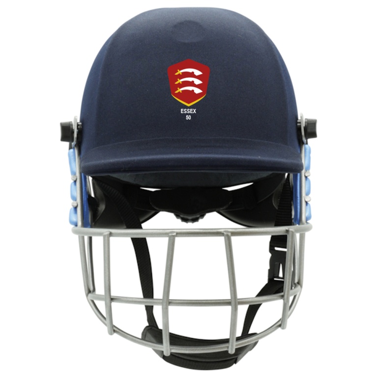 Essex CCC 50 - Forma Cricket Helmet - Pro SRS - Steel Grill - Navy