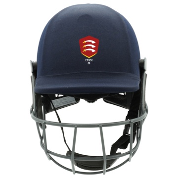 Essex CCC 50 - Forma Cricket Helmet - Pro Axis- Steel Grill - Navy