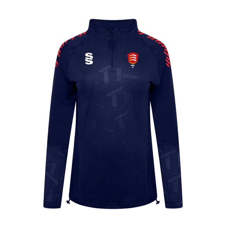 Essex CCC 50 - Impact 1/4 Zip Performance Top - Navy - Women's Fit